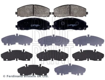 Комплект гальмівних колодок з 4 шт. дисків BLUE PRINT ADA104268