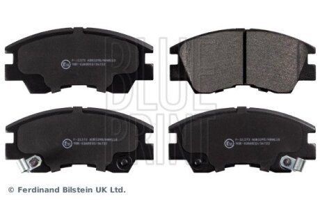 Комплект гальмівних колодок з 4 шт. дисків BLUE PRINT ADC44240