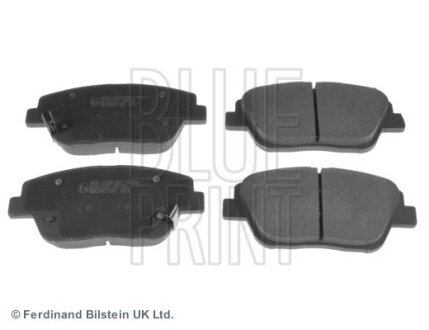 Комплект гальмівних колодок з 4 шт. дисків BLUE PRINT ADG042133