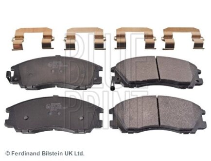 Комплект гальмівних колодок з 4 шт. дисків BLUE PRINT ADG04255