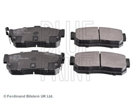 Комплект тормозных колодок из 4 шт. дисков BLUE PRINT ADN14281