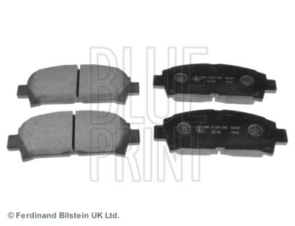 Комплект гальмівних колодок з 4 шт. дисків BLUE PRINT ADT342101