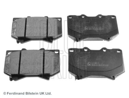 Комплект тормозных колодок из 4 шт. дисков BLUE PRINT ADT342117