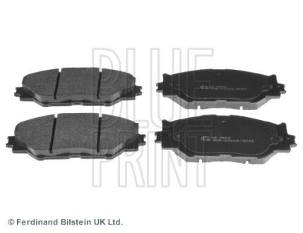 Комплект гальмівних колодок з 4 шт. дисків BLUE PRINT ADT342163