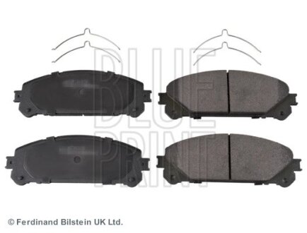 Комплект гальмівних колодок з 4 шт. дисків BLUE PRINT ADT342212