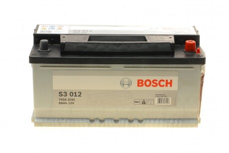 Акумулятор 12В/88Аг/740А/19,78кг BOSCH 0092S30120 (фото 1)