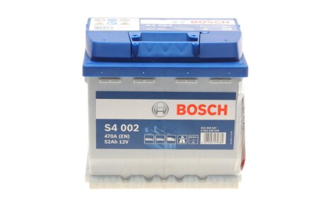 Акумуляторна батарея 52А BOSCH 0092S40020