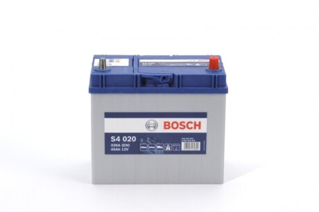 Акумулятор 12В/45Аг/330А/11,43кг BOSCH 0092S40200