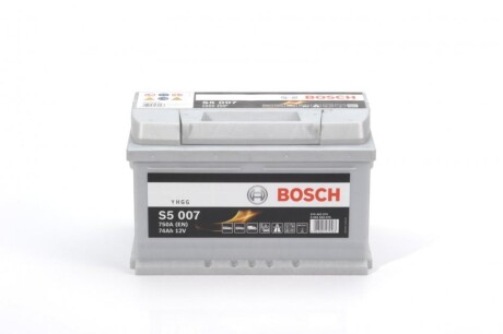 Акумулятор 12В/74Аг/750А/16,978кг BOSCH 0092S50070