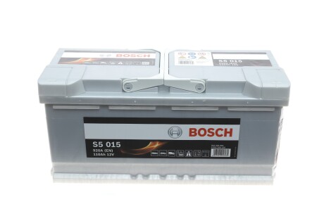 Акумулятор 12В/110Аг/920А/25кг BOSCH 0092S50150