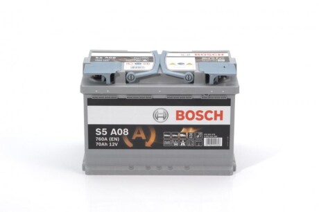 Акумулятор 12В/70Аг/760А/20,09кг BOSCH 0092S5A080