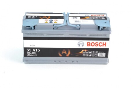 Акумулятор 12В/105Аг/950А/29,4кг BOSCH 0092S5A150 (фото 1)