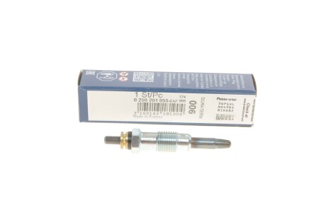 Свеча накаливания GLP006 MB 190, SSANGYONG 84-03 (выр-во) BOSCH 0250201055