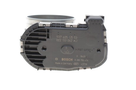 ПАТРУБОК ДРОСЕЛЬНОЇ ЗАСЛІНКИ BOSCH 0280750474