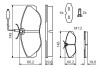 ГАЛЬМІВНІ КОЛОДКИ, ДИСКОВІ BOSCH 0 986 424 030 (фото 5)