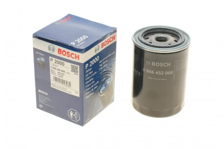 Смазочный фильтр W-V BOSCH 0 986 452 000