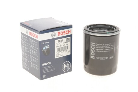 Фильтр масляный двигателя HONDA, MITSUBISHI (выр-во) BOSCH 0986452041