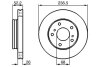 Гальмівний диск BOSCH 0 986 478 485 (фото 1)