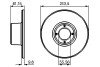 Гальмівний диск BOSCH 0 986 478 811 (фото 1)