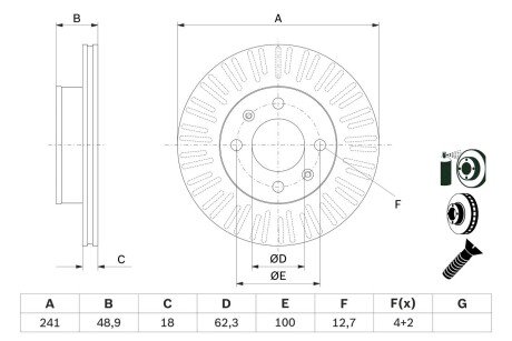 ROBERT BOSCH 0 986 479 E73