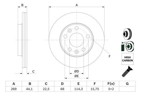 ROBERT BOSCH 0 986 479 F65