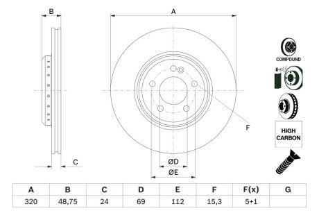 ROBERT BOSCH 0 986 479 G39