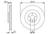 Гальмівний диск BOSCH 0 986 479 R30 (фото 1)