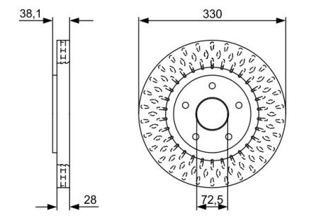 ROBERT BOSCH 0 986 479 V85