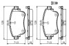 Колодки гальмівні дискові BOSCH 0 986 494 663 (фото 2)