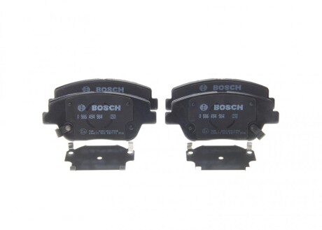 Гальмівні колодки дискові BOSCH 0 986 494 984 (фото 1)