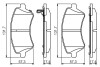 Гальмівні колодки дискові BOSCH 0 986 495 243 (фото 7)