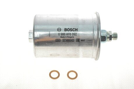 Фильтр топливный MB 190 (W201) 82-93 (выр-во) BOSCH 0986AF8092