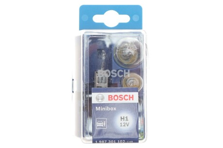 ЛАМПА H1 MINIBOX 12V BOSCH 1987301102