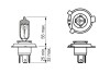 Автолампа Pure Light HS1 PX43t 35 W прозрачная BOSCH 1987302104 (фото 6)