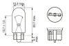 Лампа розжарювання W5W 12V 5W W2,1X9,5d PURE LIGHT BOSCH 1 987 302 206 (фото 6)