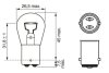 Лампа розжарювання P21W 12V 21W BA15d двоконт. BOSCH 1987302261 (фото 6)