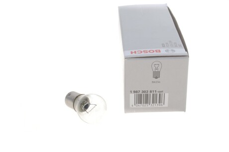 Лампа розжарювання P21W 12V BA15s quick BOSCH 1 987 302 811 (фото 1)