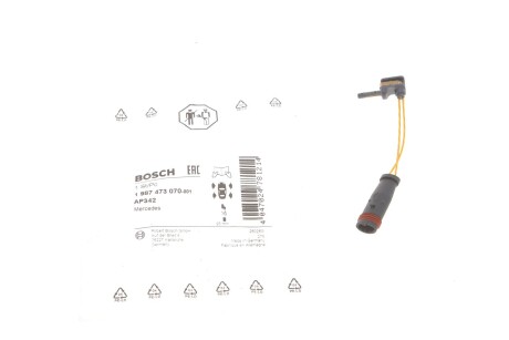 ДАТЧИК ЗНОШУВАННЯ ДИСК.КОЛ BOSCH 1987473070