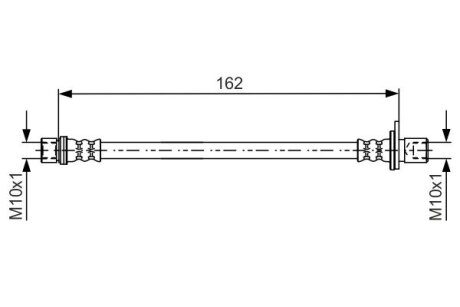 Тормозной шланг BOSCH 1 987 481 638
