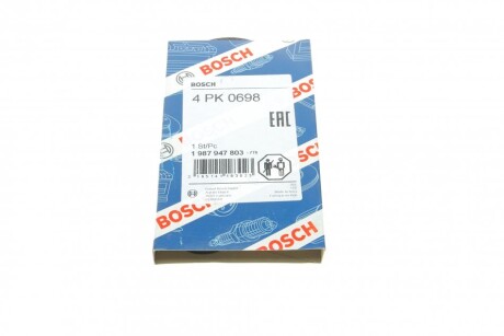 Ремень п-клиновый 4pk698 (Выр-во) BOSCH 1 987 947 803