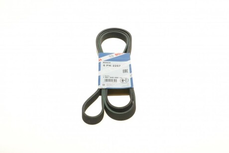 Ремень поликлиновый 6pk2257 (Выр-во) BOSCH 1 987 948 495