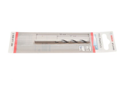 Спіральні свердла PointTec 5.5mm BOSCH 2 608 577 166