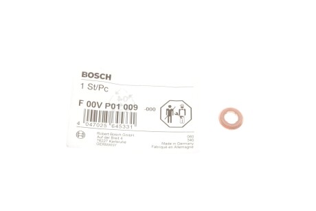 Елемент форсунки Common Rail BOSCH F00VP01009