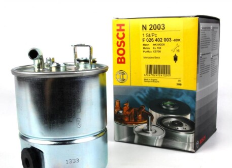 ПАЛИВНИЙ ФІЛЬТР BOSCH F026402003