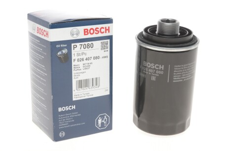 МАСТИЛЬНИЙ ФІЛЬТР BOSCH F026407080