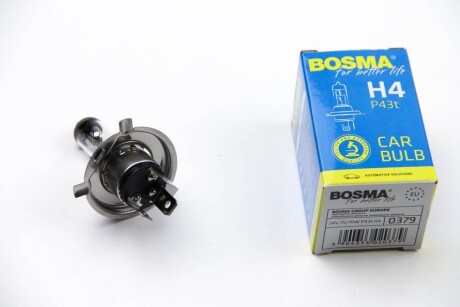 Автолампа H4 24V 75/70W P43T BOSMA 0379