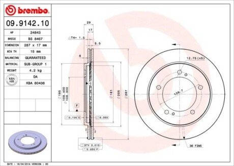 BREMBO 09.9142.10