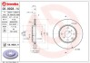 Гальмівний диск Citroen C1 / Peugeot 107 / 108 / Toyota Aygo BREMBO 09992811 (фото 3)