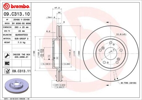 BREMBO 09.C313.11