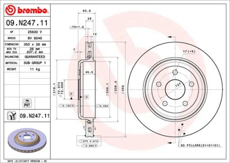 BREMBO 09.N247.11